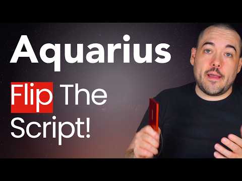 Aquarius Flip the Script, Aquarius! This Week You Rewrite Your Life! August 4th - 10th Tarot