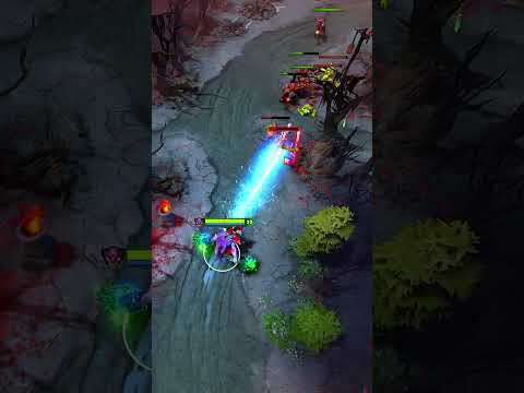 Dota 2, completely Immortal build on Lion! shorts