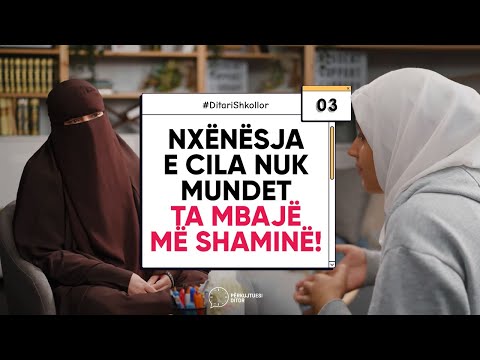 Nxënësja e cila nuk mundet ta mbajë më shaminë!😔