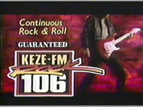 1991 KEZE FM Rock 106 Commercial
