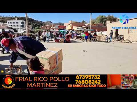 Feria dominical en Culpina