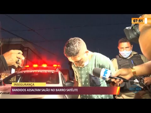 Polícia Militar prende jovem suspeito de assaltar salão no Satélite 24 06 2021