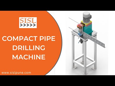 Compact Pipe Drilling Machine
