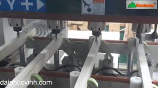 Woodmaster. MÁY ĐÁNH MỘNG ÂM CNC 4 đầu - MÁY ĐỤC MỘNG ÂM CNC 4 dao