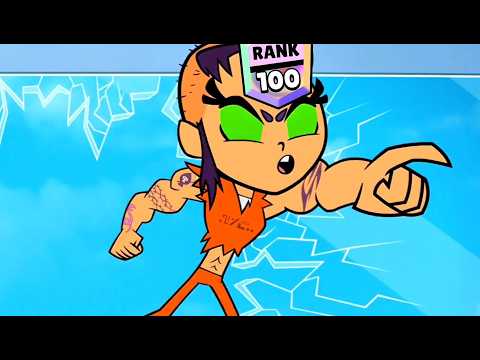 Starfire Vs Blackfire Rank Up All Episodes🥶🔥 |Teen Titans Go X Brawl Stars #brawlstars #rank #titans