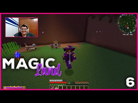 Gamedson -  MagicLand EP.6 |  WIZARD AND 2 BOSSES SUIT💀 |  Minecraft Mod Series