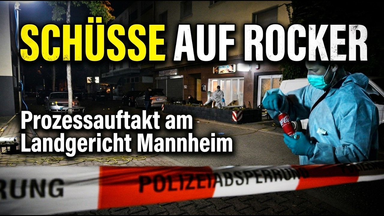 Schüsse auf Rocker: Prozess gegen 32-Jährigen in Mannheim gestartet