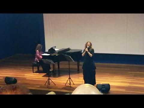 Калитка (Open the gate gently) - Vira Lozinsky, piano Alla Dantzig