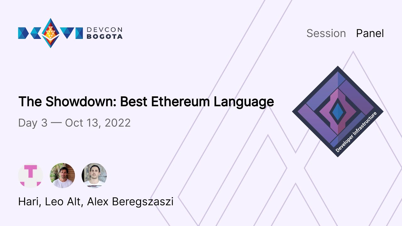The Showdown: Best Ethereum Language preview