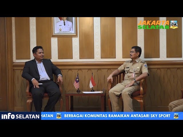 Kunjungan Kedubes Malaysia ke Pemkot Jaksel