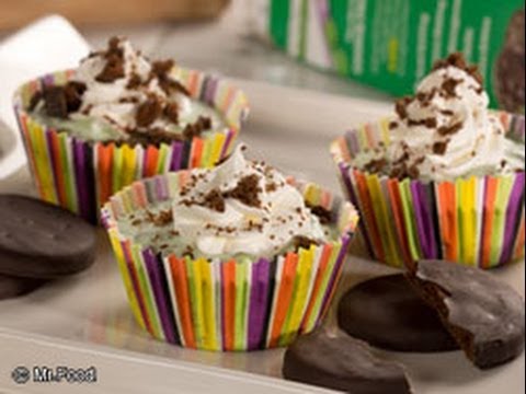 Mini Grasshopper Pies