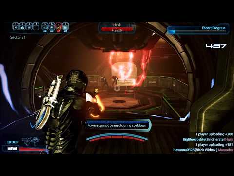 Mass Effect 3 MP: Paladin Shield vs Reactor Vent