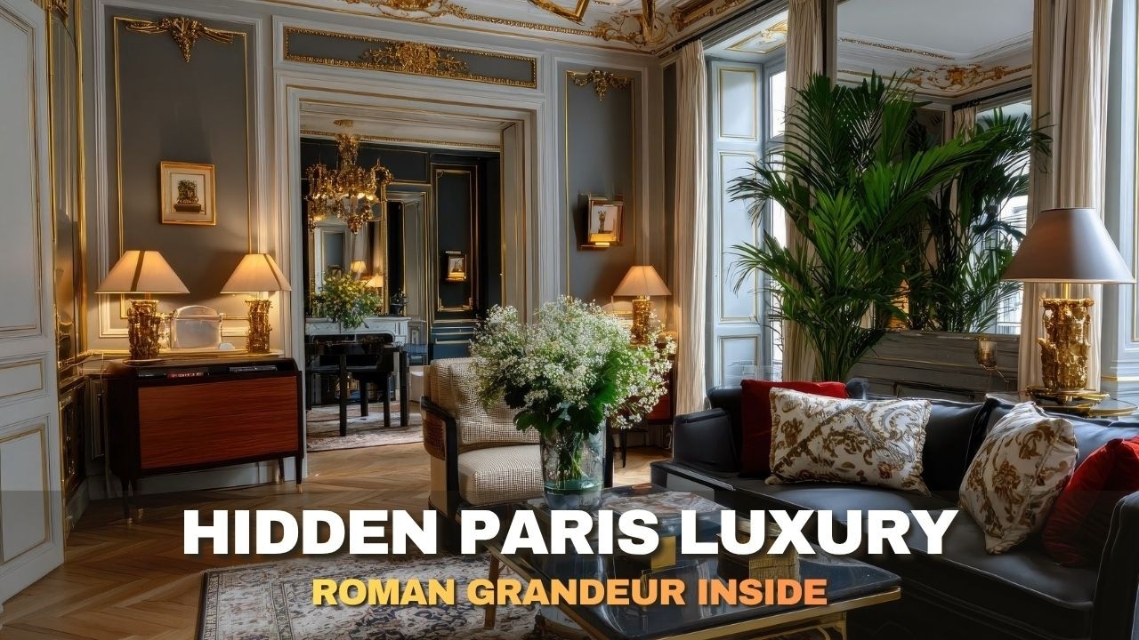 Peek Inside a Small Paris Apartment Inspired by the Roman Empire — Luxury Hidden in Plain Sight