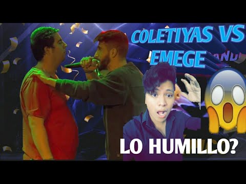 COLETIYAS VS EMEGE|VIDEOREACCION