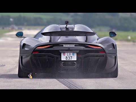 The BEST of Koenigsegg Regera 0-400-0km/h World Record Car FEROCIOUS Engine Sound!