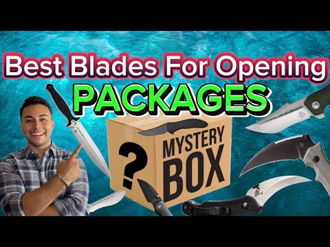 The Best Blades for Opening  “Packages” for Christmas | Folding Knives and Fixed Blades End of 2023