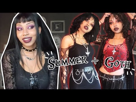 GOTH SUMMER OUTFIT IDEAS! ☀️???? *Alternative, Whimsigoth & more!*
