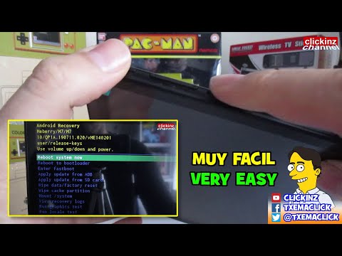 How to Reset or Format NEW Chinese Android 10 Tablets JUSYEA J6 Meberry Factory Reset Easy 2022