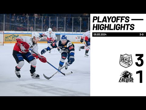 HC La Chaux-de-Fonds vs. EHC Visp | Swiss League Playoffs Highlights - 05 mars, 2024