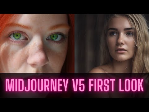 Unveiling the Future: Midjourney Version 5 First Look! #midjourney #midjourneyversion5