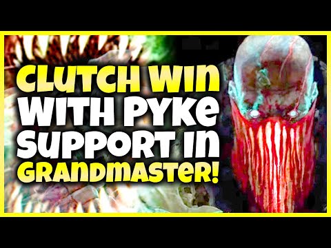 Clutch Win With Pyke Support In Grandmaster!
