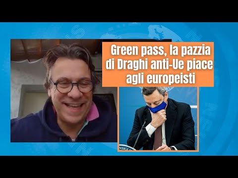Zuppa di Porro 16 dic 2021 - Green pass, la pazzia di Draghi anti-Ue piace agli europeisti