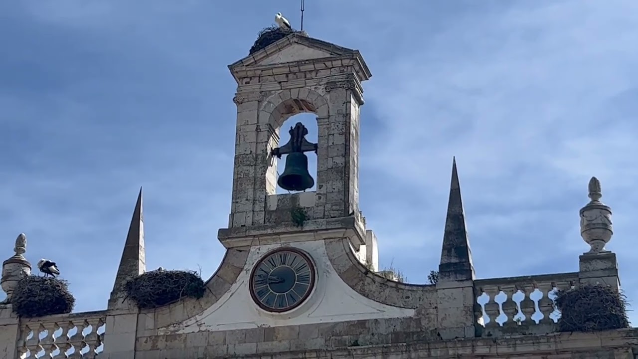Visit iconic archway at Arco da Vila entrance.
