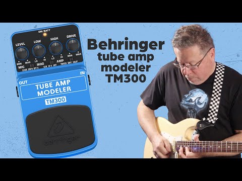 Behringer TM300 Tube Amp Modeler Pedal 2010s - Standard image 7