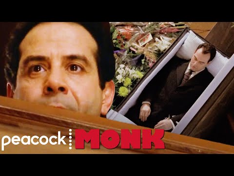 Monk Loses His Keys In A Casket | Monk