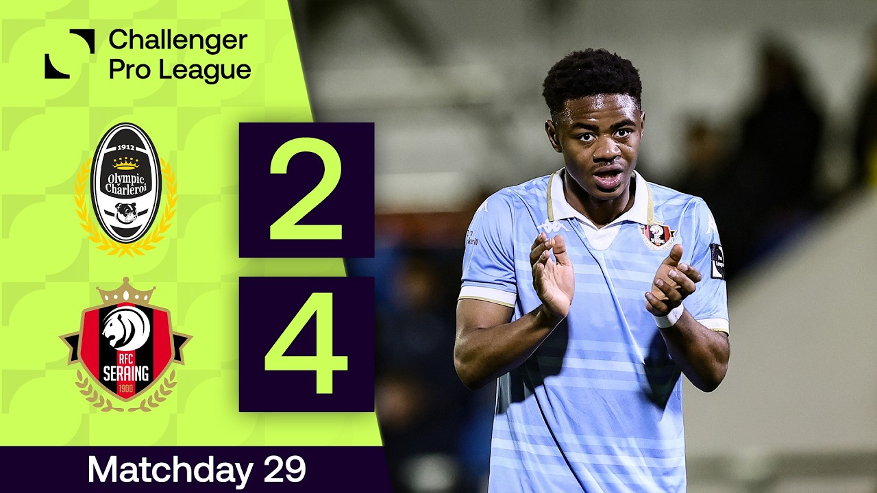 OC Charleroi vs R Seraing Highlights