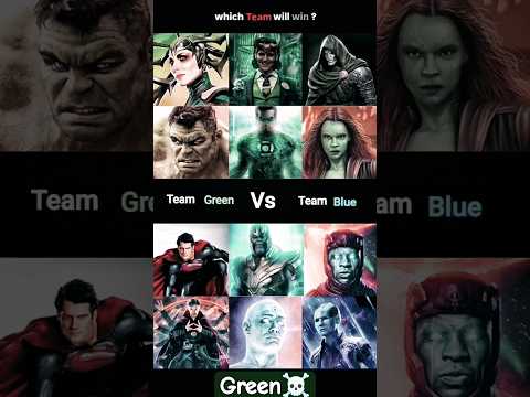 ||Team Green💚 vs Team Blue💙|| #shorts #viral #trending #ytshorts #status #marvel #mcu #avengers