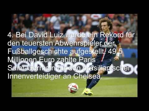 Top 10 Transfers 2014/2015