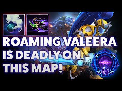 Valeera Smokescreen - ROAMING VALEERA IS DEADLY ON THIS MAP! - Grandmaster Storm League