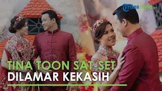 SAT SET Tina Toon Dilamar Kekasih, Mewah dengan Nuansa Serba Merah Khas Adat Tionghoa