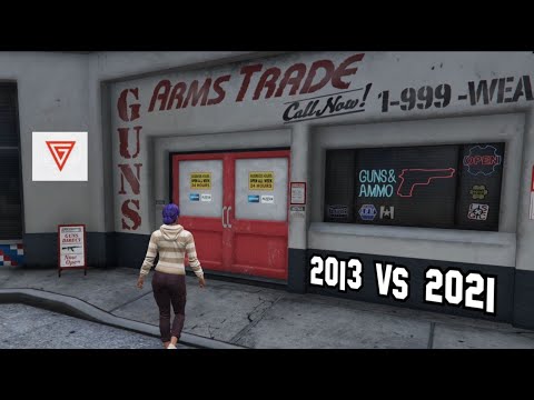 GTA V | 2013 vs 2021