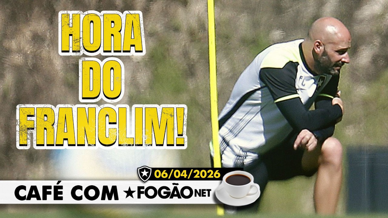 LIVE CAFÉ COM FOGÃONET | Franclim Carvalho assume o Botafogo em bom momento; Rodrigo Bellão deixa saldo positivo