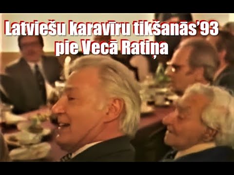 Vecais Ratiņš - Karavīri Lāčplēša dienā 1993 gadā. Programmu vada Viola Lāzo un Kārlis Vahšteins