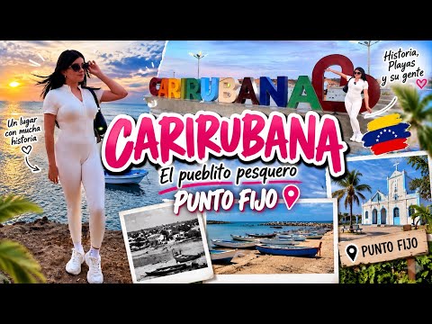 🇻🇪Visitamos este HERMOSO PUEBLITO Pesquero en FALCON ¿Aquí nació Punto Fijo? 