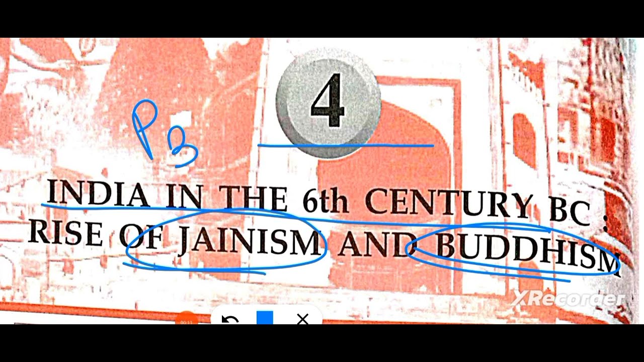 ICSE class 9 history chapter 4 India in the 6th century BC Rise of Jainism and Buddhism