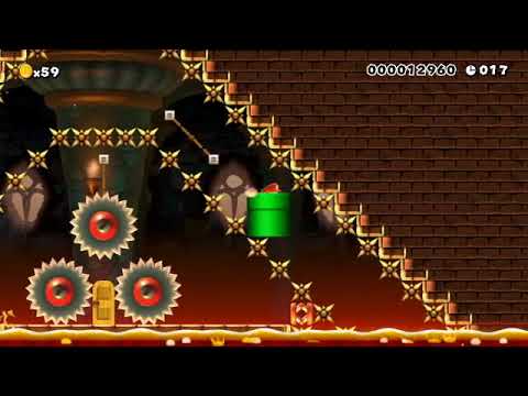 【マリオメーカー】60sec of speed run【Super Mario Maker】
