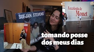 Tomando posse dos meus dias: registros de um café, um passeio pelo museu e dias com música