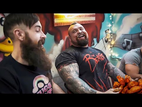EAT OFF VS EDDIE HALL | STRONGMAN CHEAT DAY | 500,000 SUBSCRIBER SPECIAL | C.O.B. Ep.97