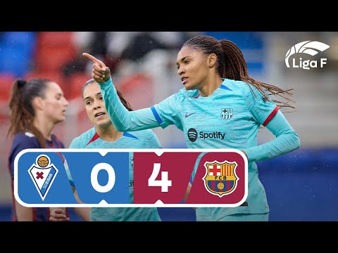 Resumen de la SD Eibar vs FC Barcelona Jornada 28 | Liga F