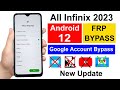 Infinix Google Lock Bypass Android 12 Infinix Frp Bypass Latest Security Without Pc 2023
