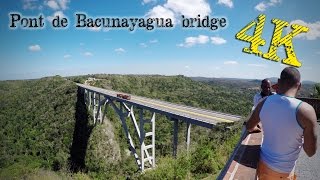 preview picture of video 'Pont/Puente de Bacunayagua bridge - 1er vidéo mondial enregistré en 4K / World first recorded in 4K'