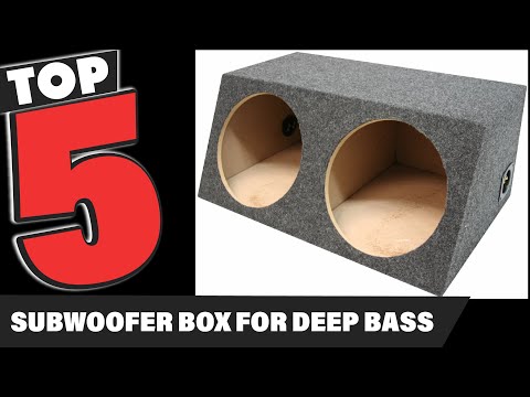 Best Subwoofer Box for Deep Bass In 2026 - Top 5 Subwoofer Boxes Review