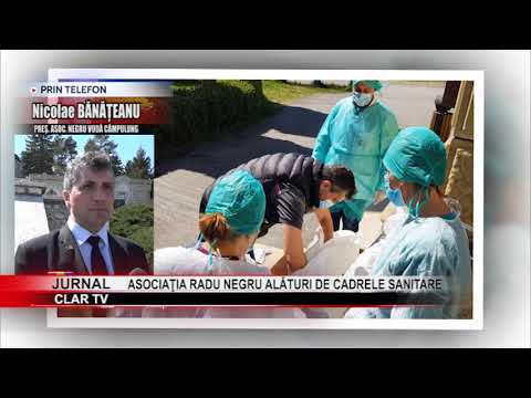 stire 13 04 2020   Asociatia Radu Negru, alături de cadrele sanitare