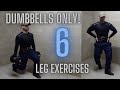 Leg Exercises Dumbbells Only For Full Leg Workout! Home Gym Workouts With BADDER
