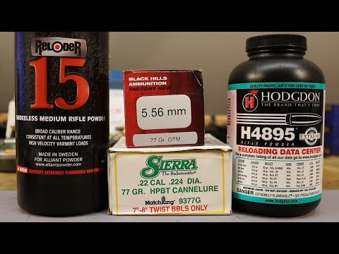 Cloning Mk262 - pt 10 - H4895 and Reloder 15