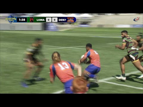 Counter Rucking: LOMAIVITI (Tavite Gadeisuva) v DENVER SELECTS RugbyTown 7s Bowl Semi Final 2019